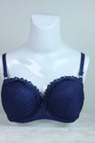 Double Paded Imported Bra Blue
