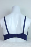 Double Paded Imported Bra Blue