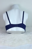Double Paded Imported Bra Blue