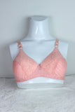 Single Paded Imported Bra Baby Pink