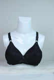 Single Paded Imported Bra Black