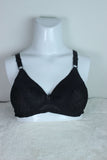 Single Paded Imported Bra Black