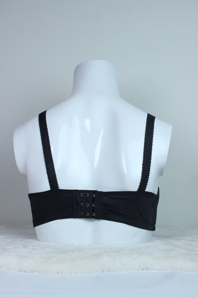 Single Paded Imported Bra Black