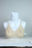 Half Chicken Cotton Imported Bra With Flexible Tape Beige