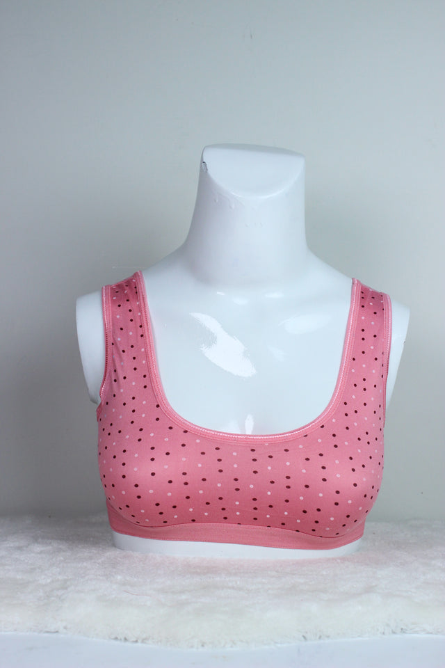 BD Dotted Bra Baby Pink