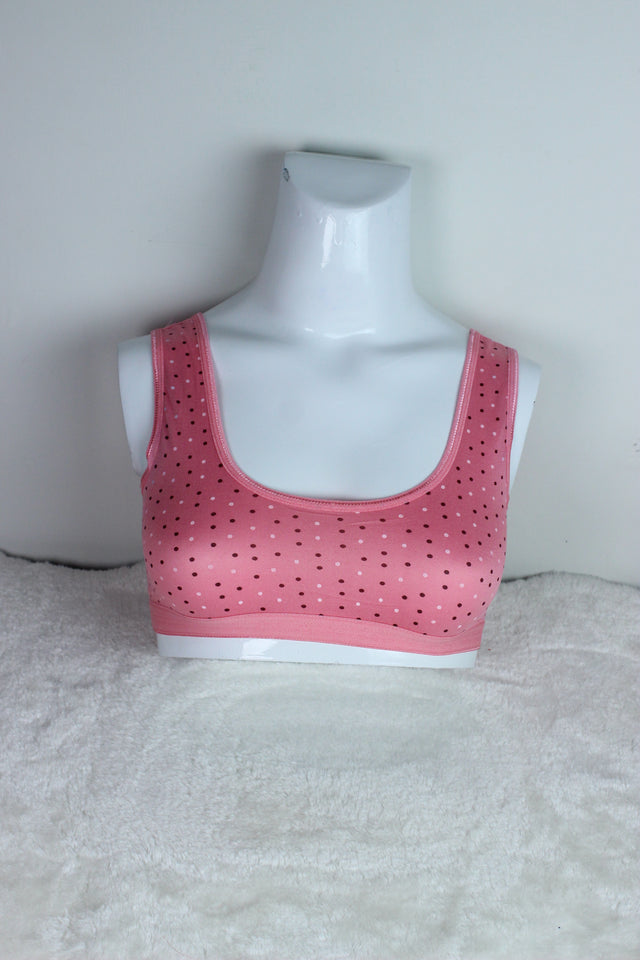 BD Dotted Bra Baby Pink