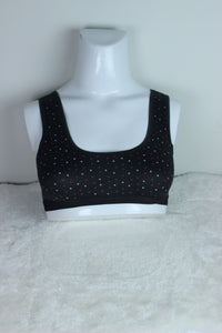 BD Dotted Bra Black