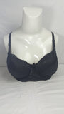 Double Padded Imported Bra Black