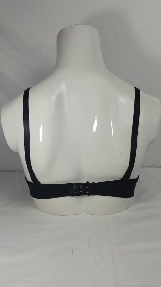 Double Padded Imported Bra Black