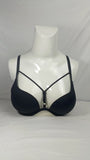 Single Padded Imported Bra Black