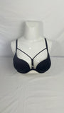 Single Padded Imported Bra Black