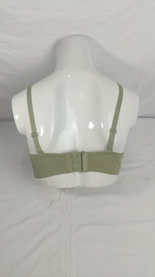 Single Padded Imported Bra Olive Green