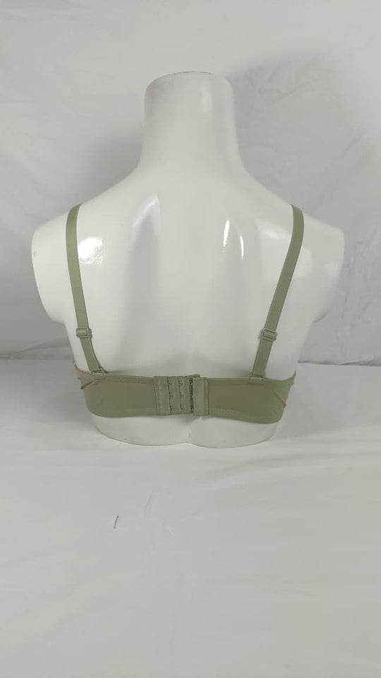 Single Padded Imported Bra Olive Green