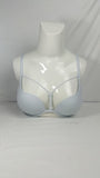 Single Padded Imported Bra Light Bluish White