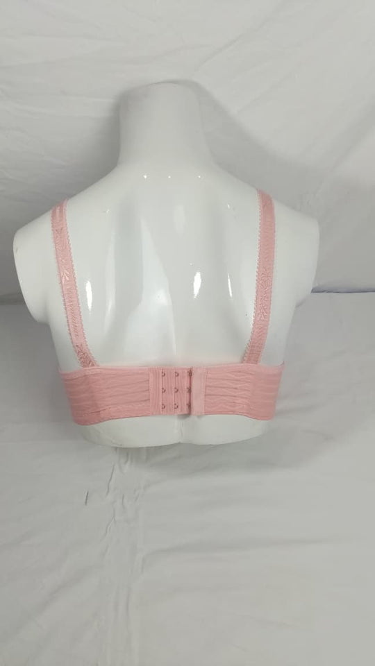 Single Padded Imported Bra Light Pink