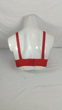 Single Padded Imported Bra Red