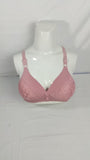 Single Padded Imported Bra Pink