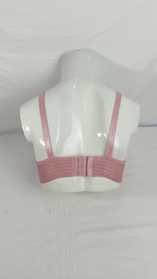 Single Padded Imported Bra Pink