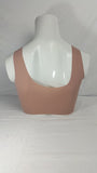 Front Button Imported Bra Nude/Skin
