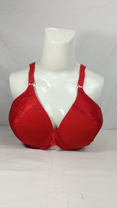 Single Padded Imported Bra Red