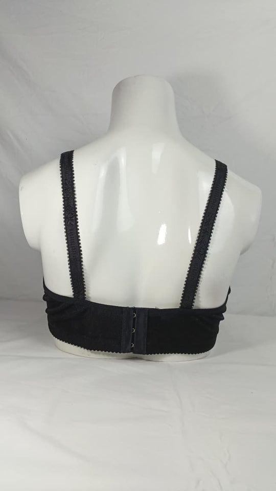 Single Padded Imported Bra Black