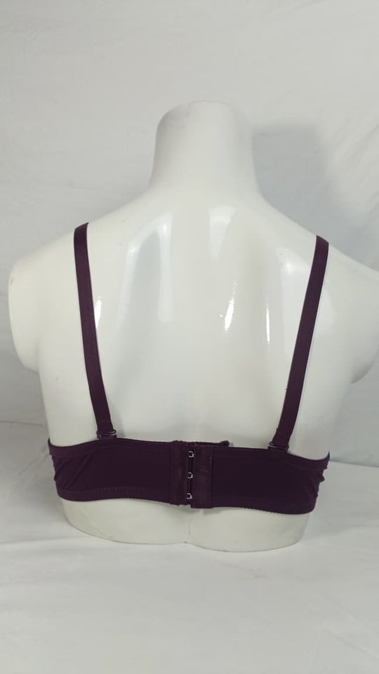 Single Padded Imported Bra Purple