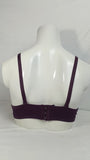 Single Padded Imported Bra Purple