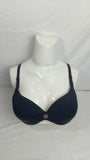 Single Padded Imported Bra Black