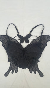 Butterfly Bra Black