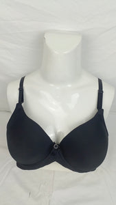 Double Padded Imported Bra Black