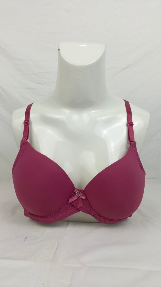 Double Padded Imported Bra Pink
