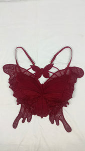 Butterfly Bra Mehroon