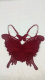 Butterfly Bra Mehroon
