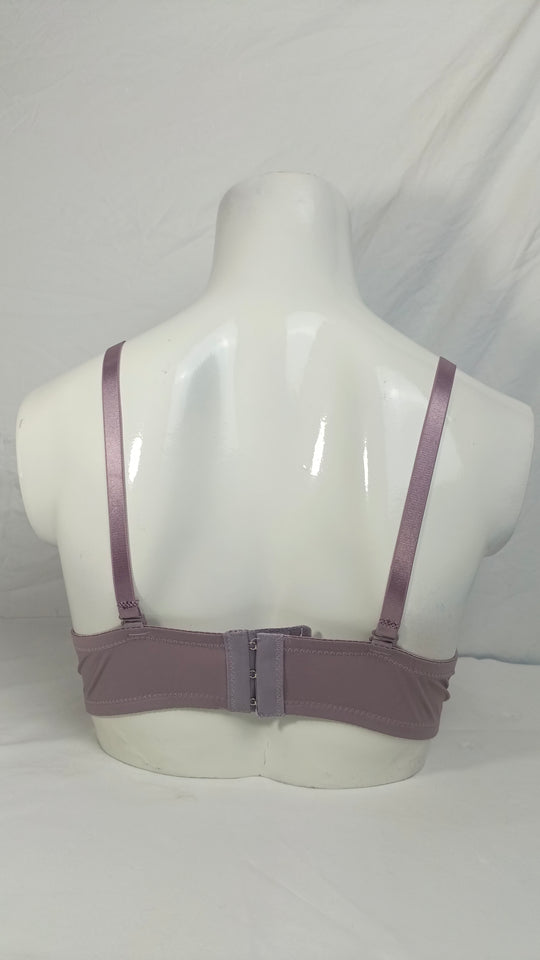 Single Padded Imported Bra Dusty Purple