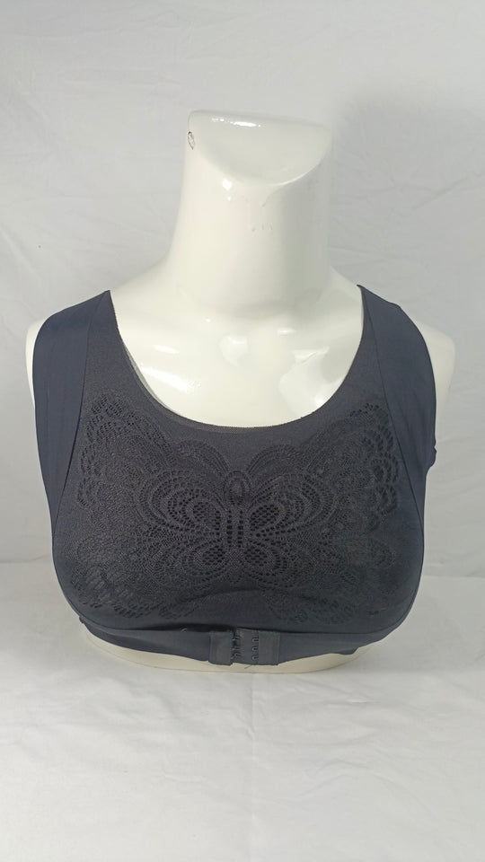 Butterfly Bra Black