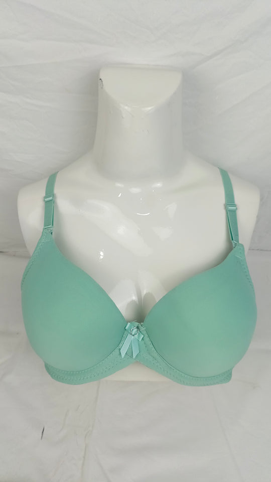 Double Padded Imported Bra Greenish