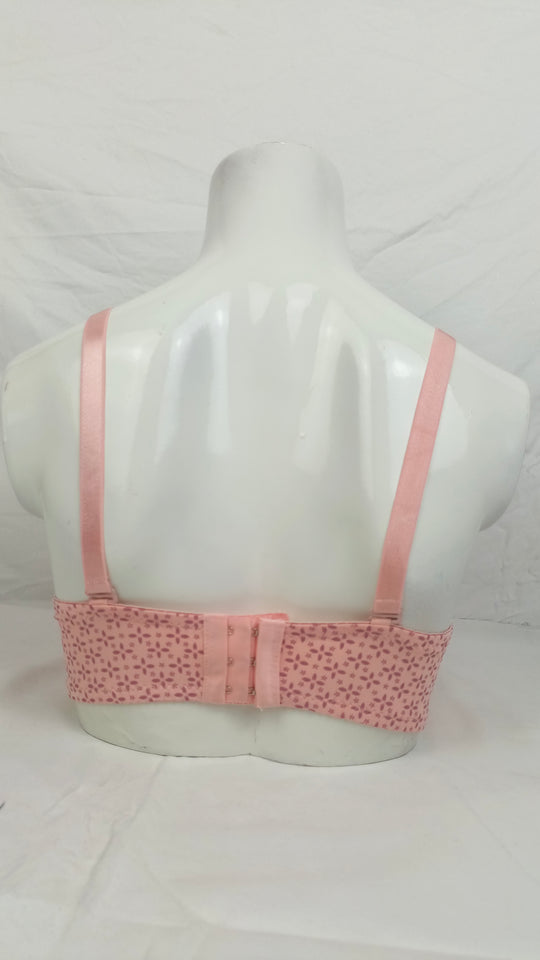 Double Padded Imported Bra Peach