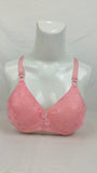 Single Padded Imported Bra Light Pink