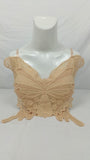 Butterfly Bra  Beige
