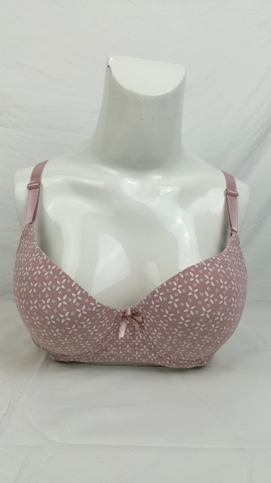Double Padded Imported Bra Nude/Skin
