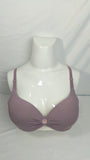 Single Padded Imported Bra Dusty Purple