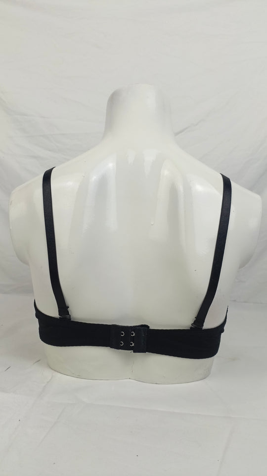 Double Padded Imported Bra Black