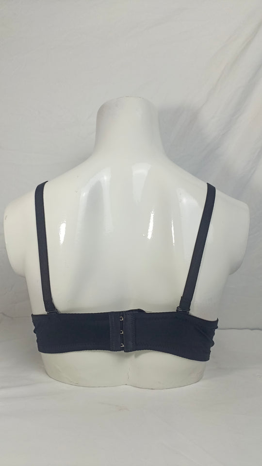 Single Padded Imported Bra Black