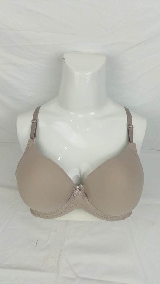 Double Padded Imported Bra Nude/Skin
