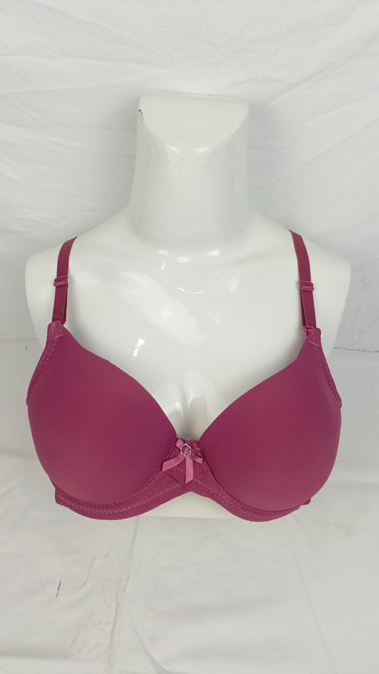 Double Padded Imported Bra Pink