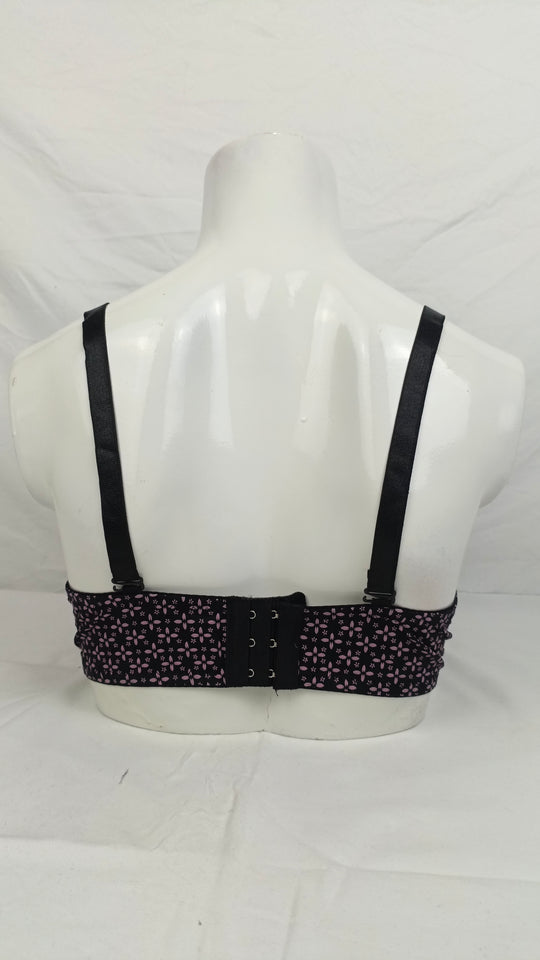 Double Padded Imported Bra Black