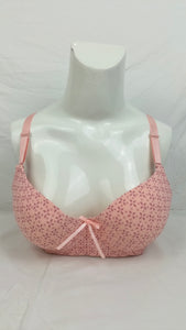 Double Padded Imported Bra Peach