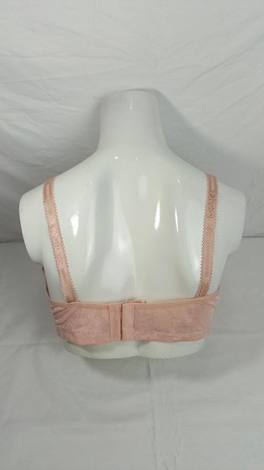 Single Padded Imported Bra Beige