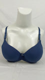 Double Padded Imported Bra Blue