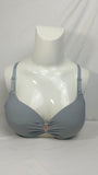 Single Padded Imported Bra Grey